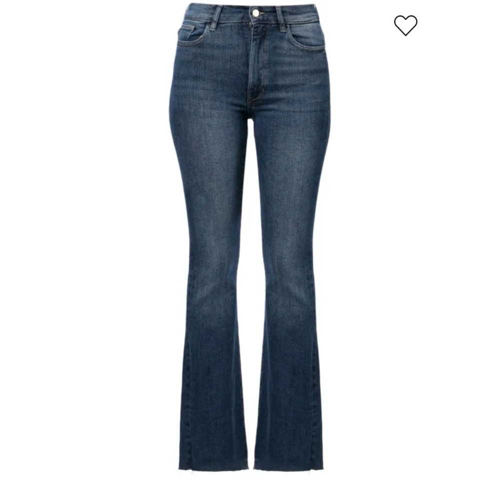 DL1961 Bridget Boot High Rise Instasculpt Jeans – Seacliff Wash 27💙 - Picture 4 of 16